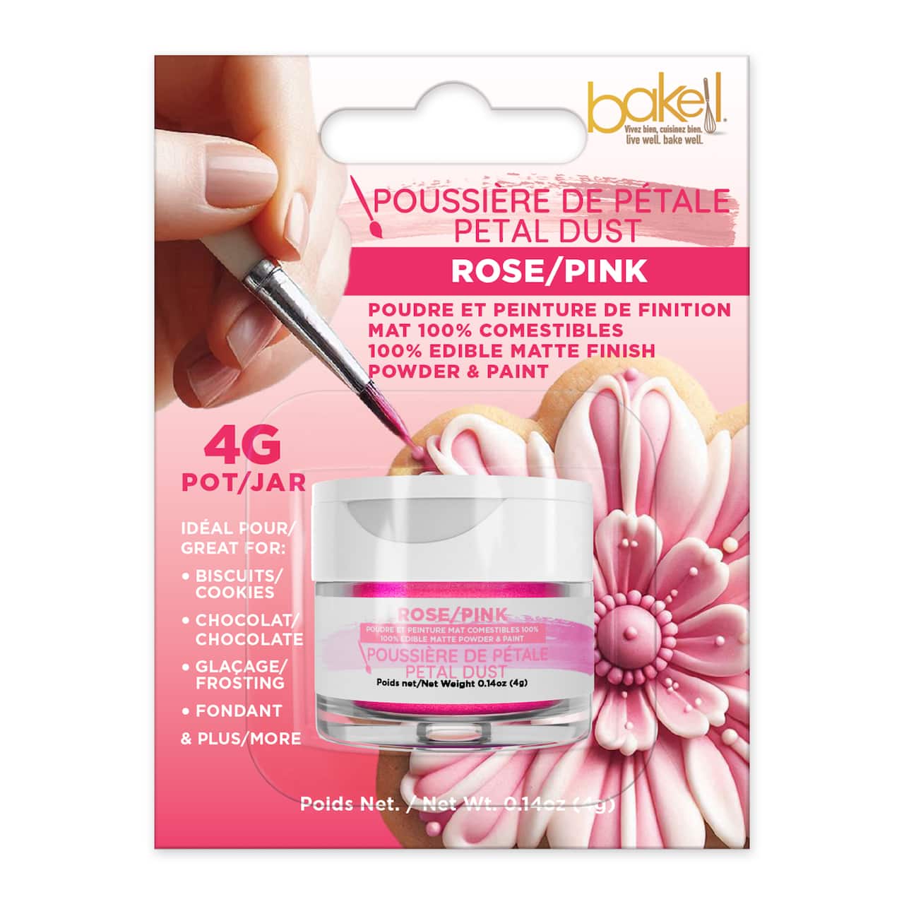 Bakell® Petal Dust Edible Matte Finish Powder